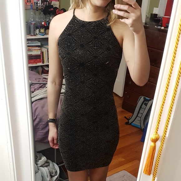 Sparkle Bodycon Dress - Picture 6 of 6